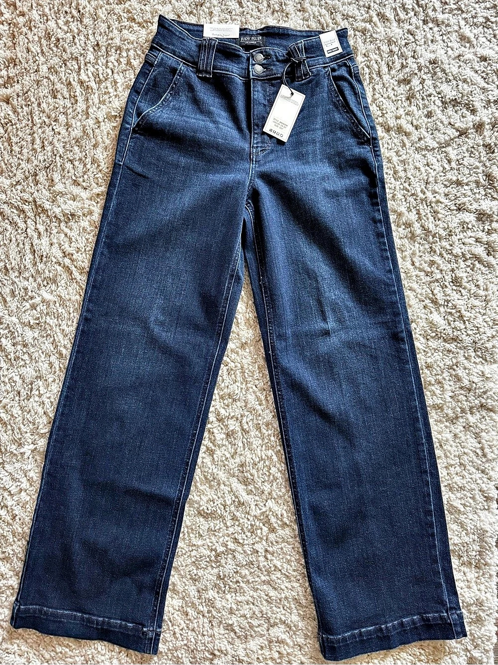 Judy Blue Straight Leg Jeans in Blue Waist 26 NWT